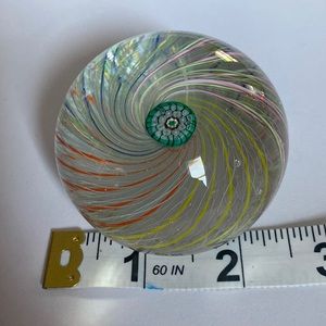 Perthshire Millefiori Paperweight